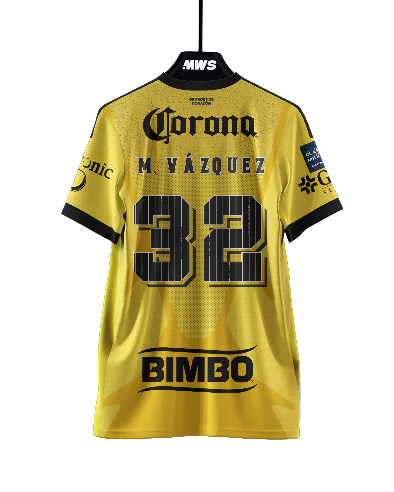 Miguel Vázquez Club América jersey