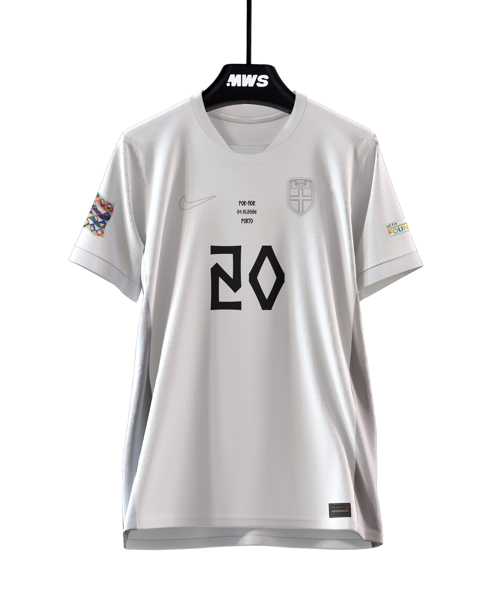 Shirt van Antonio Nusa Norway