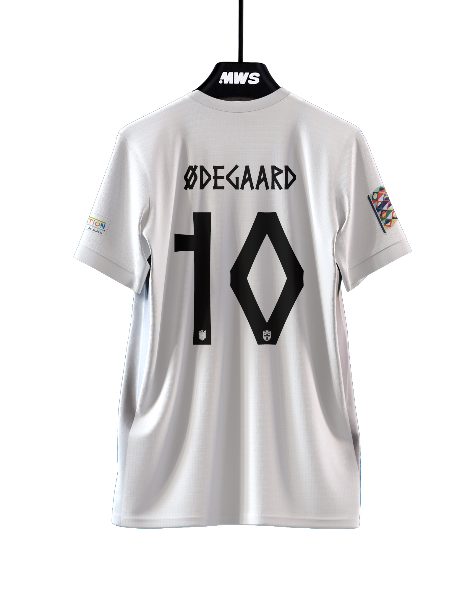 Shirt van Martin Ødegaard Noorwegen