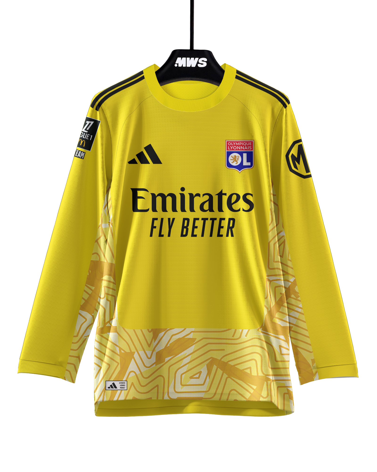 Rémy Descamps  Olympique Lyonnais jersey