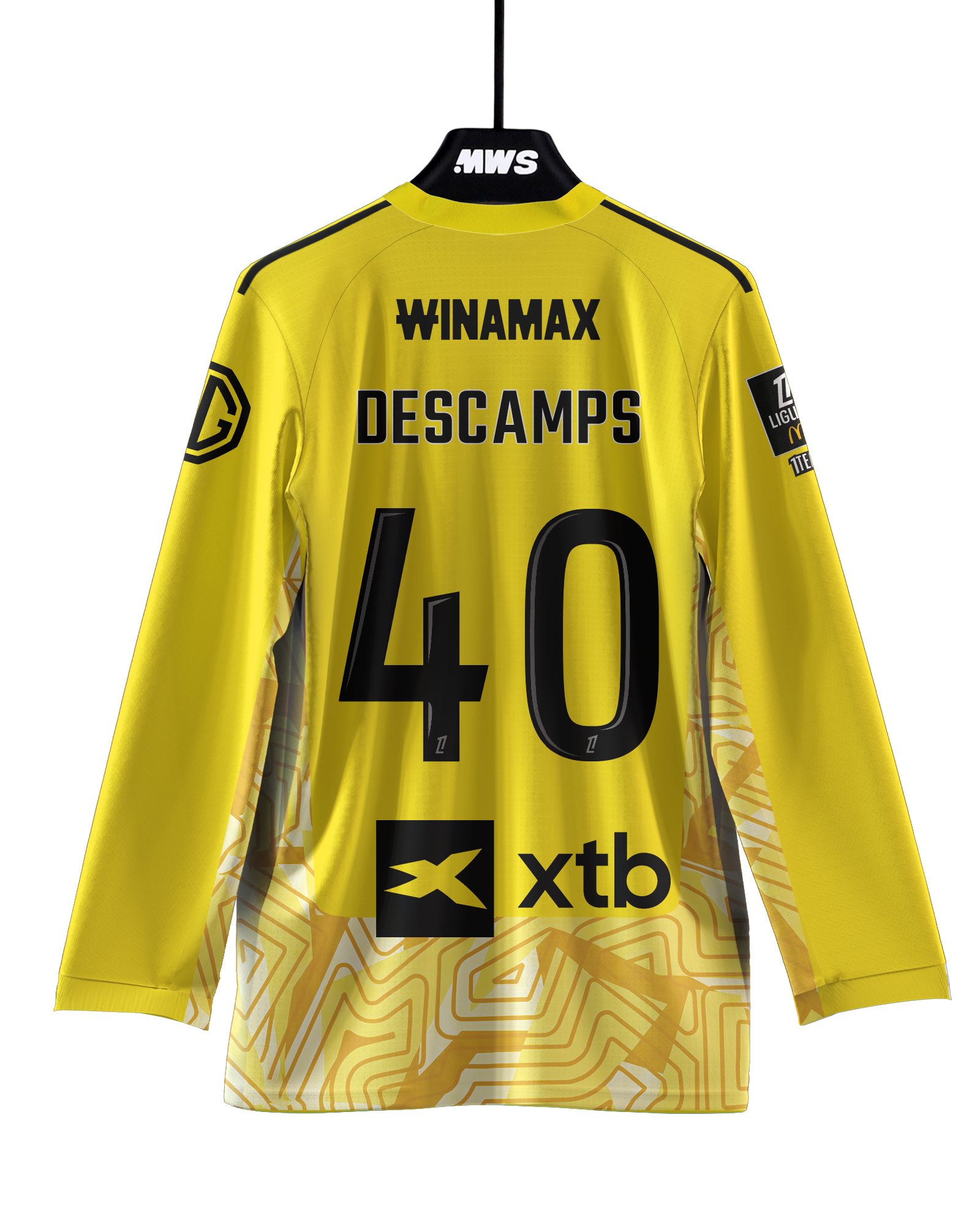 Rémy Descamps  Olympique Lyonnais jersey