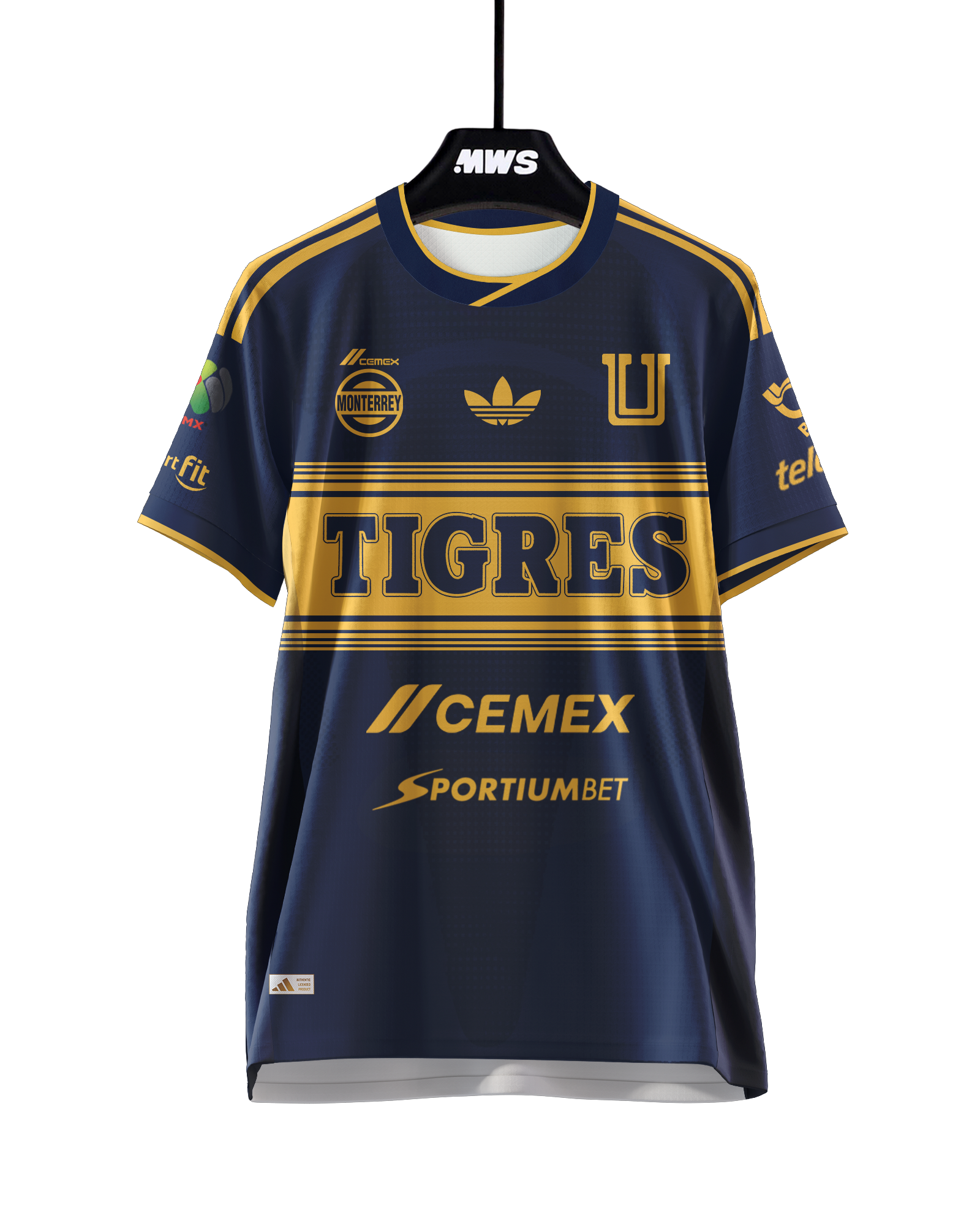 Vladimir Loroña Tigres UANL jersey
