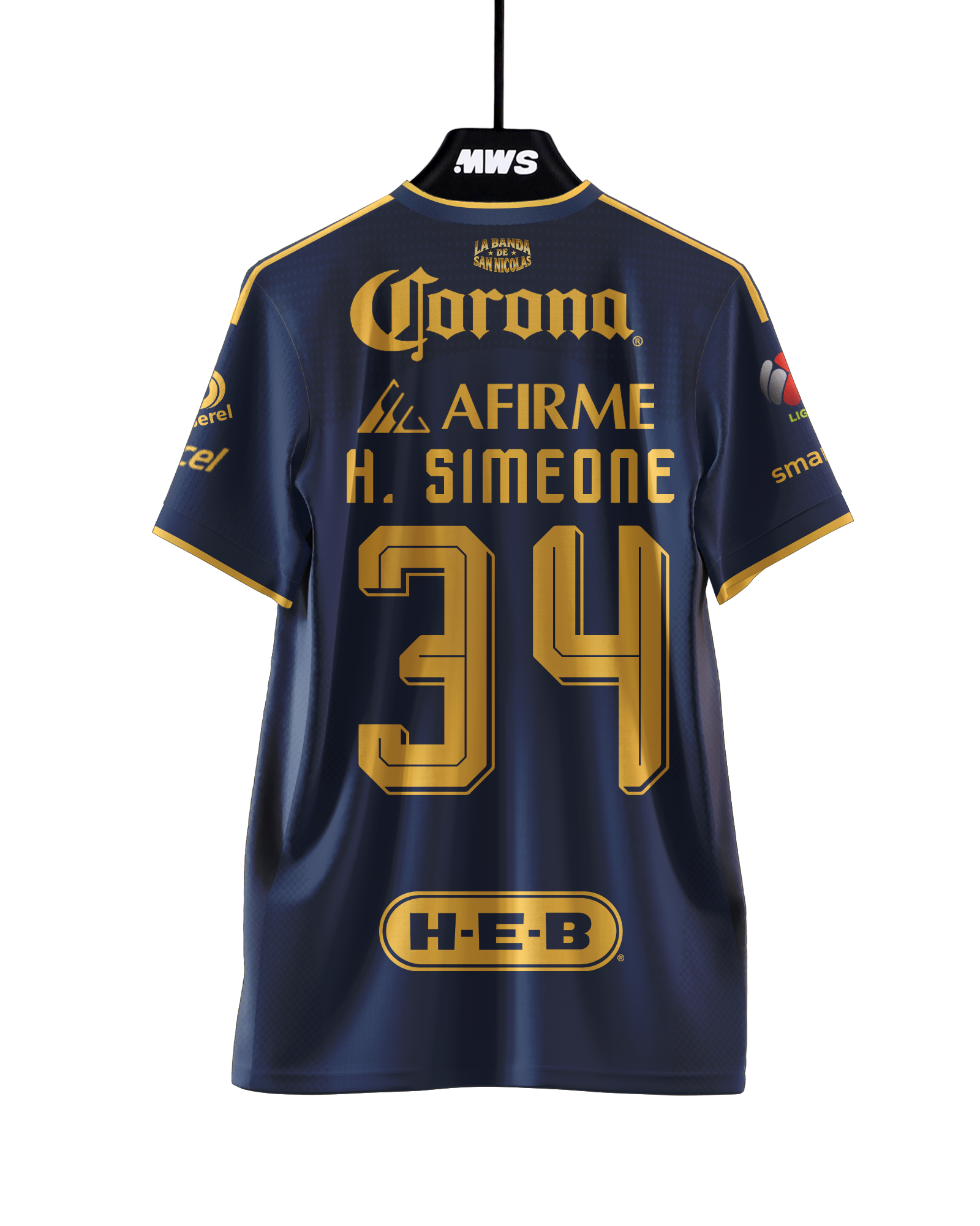 Henrique Simeone Tigres UANL jersey