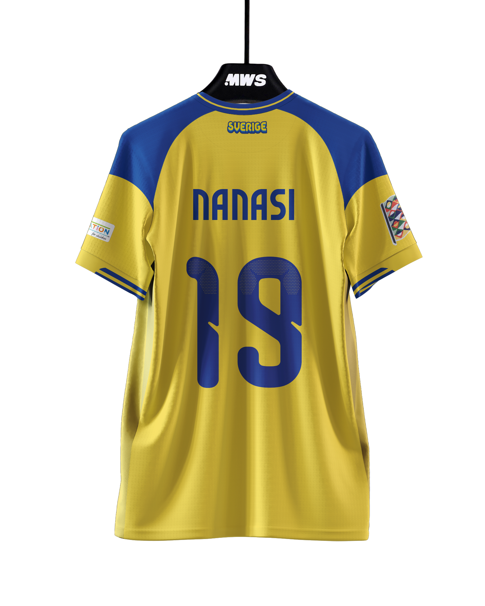 Sebastian Nanasi Sweden jersey