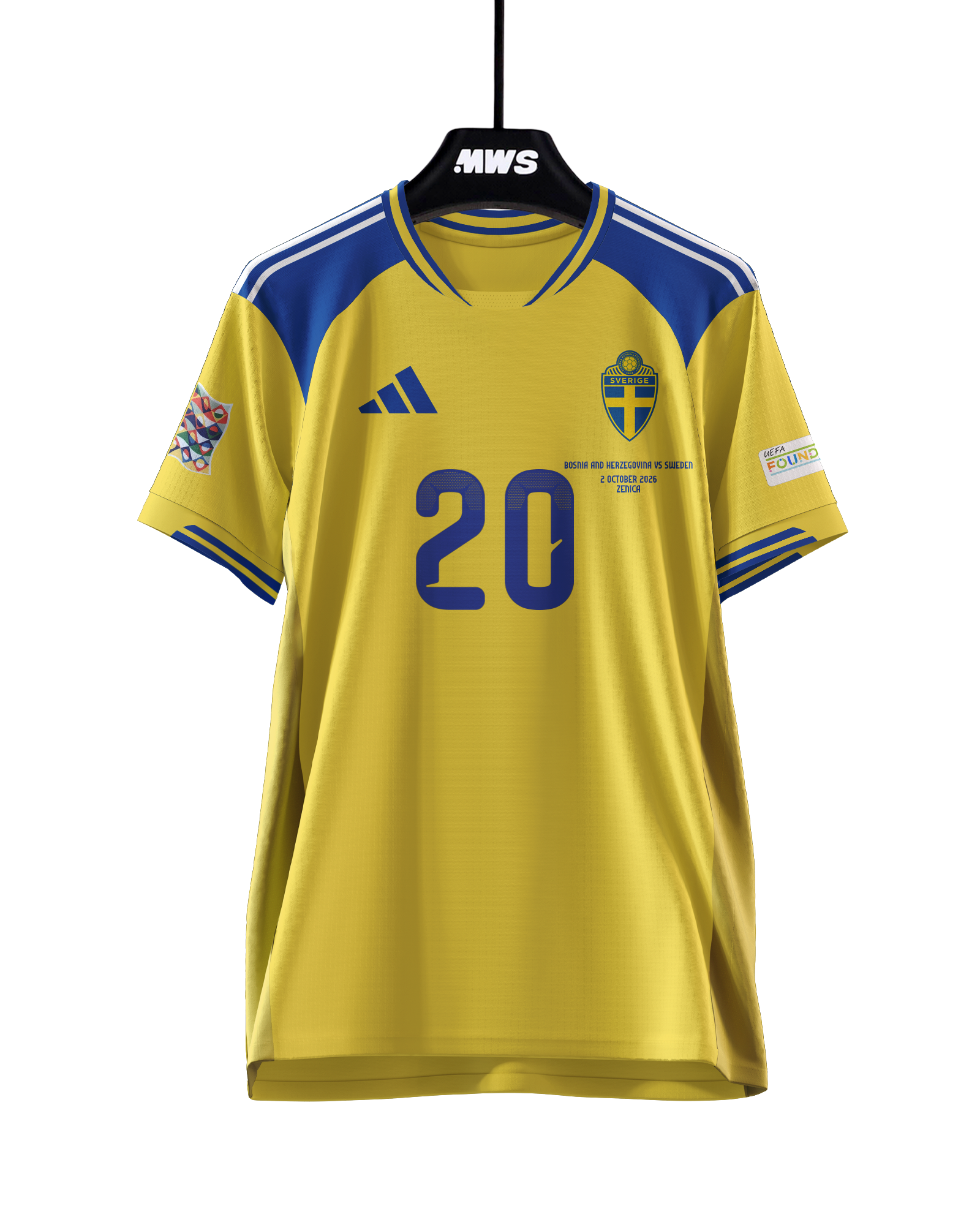 Hugo Larsson Sweden jersey