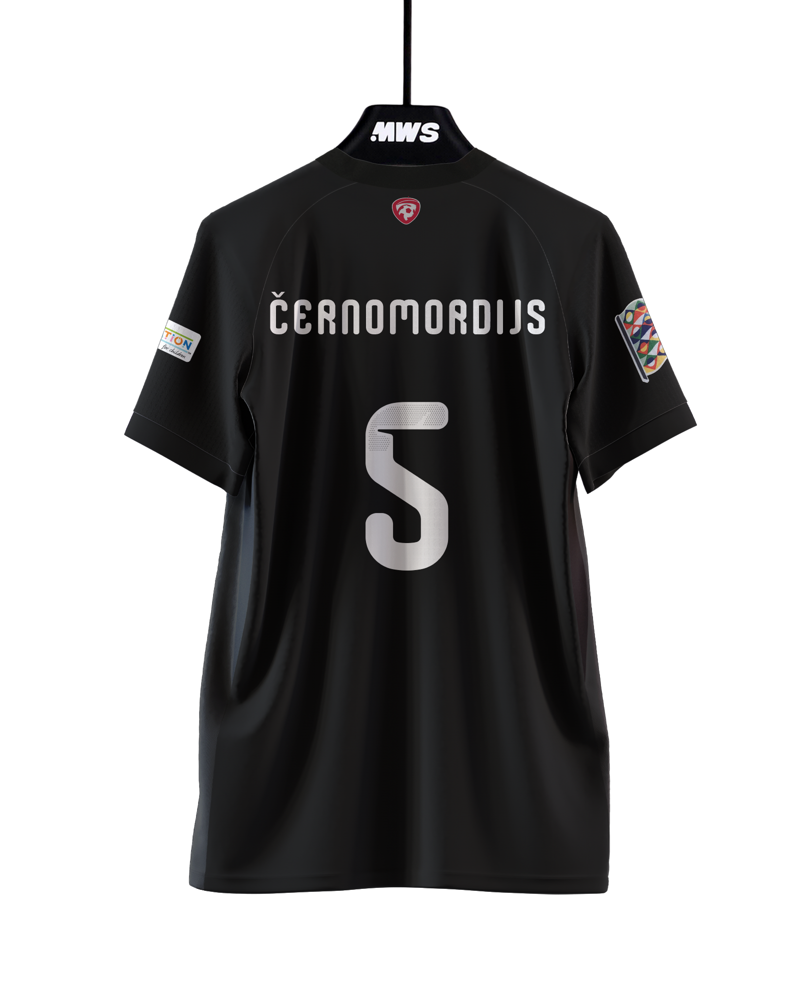 Antonijs Černomordijs Latvia jersey
