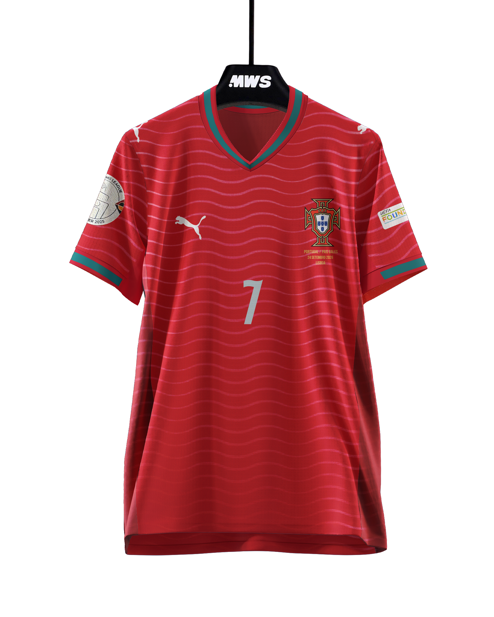 Maglia di Cristiano Ronaldo (Portugal)