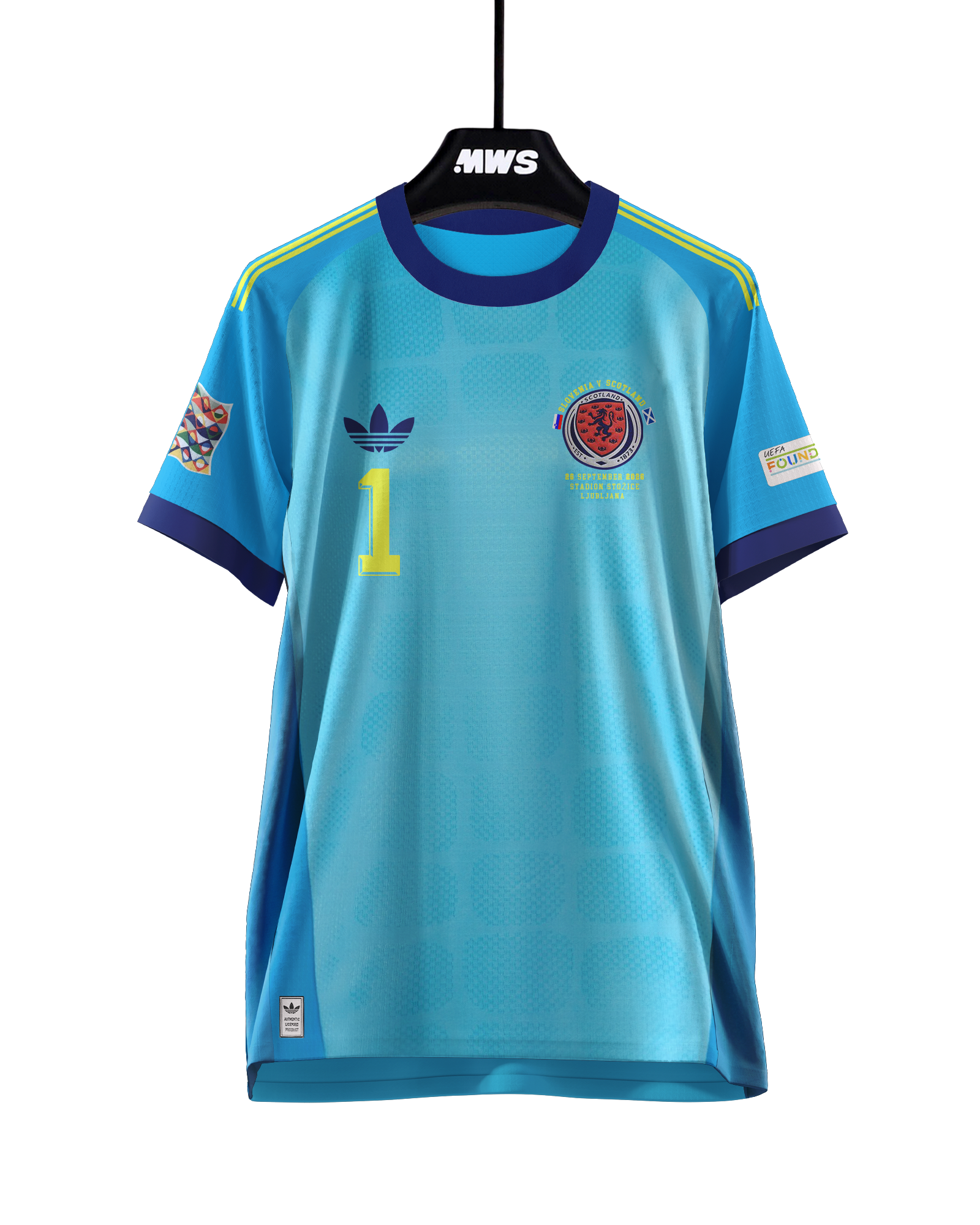 Angus Gunn Scotland jersey