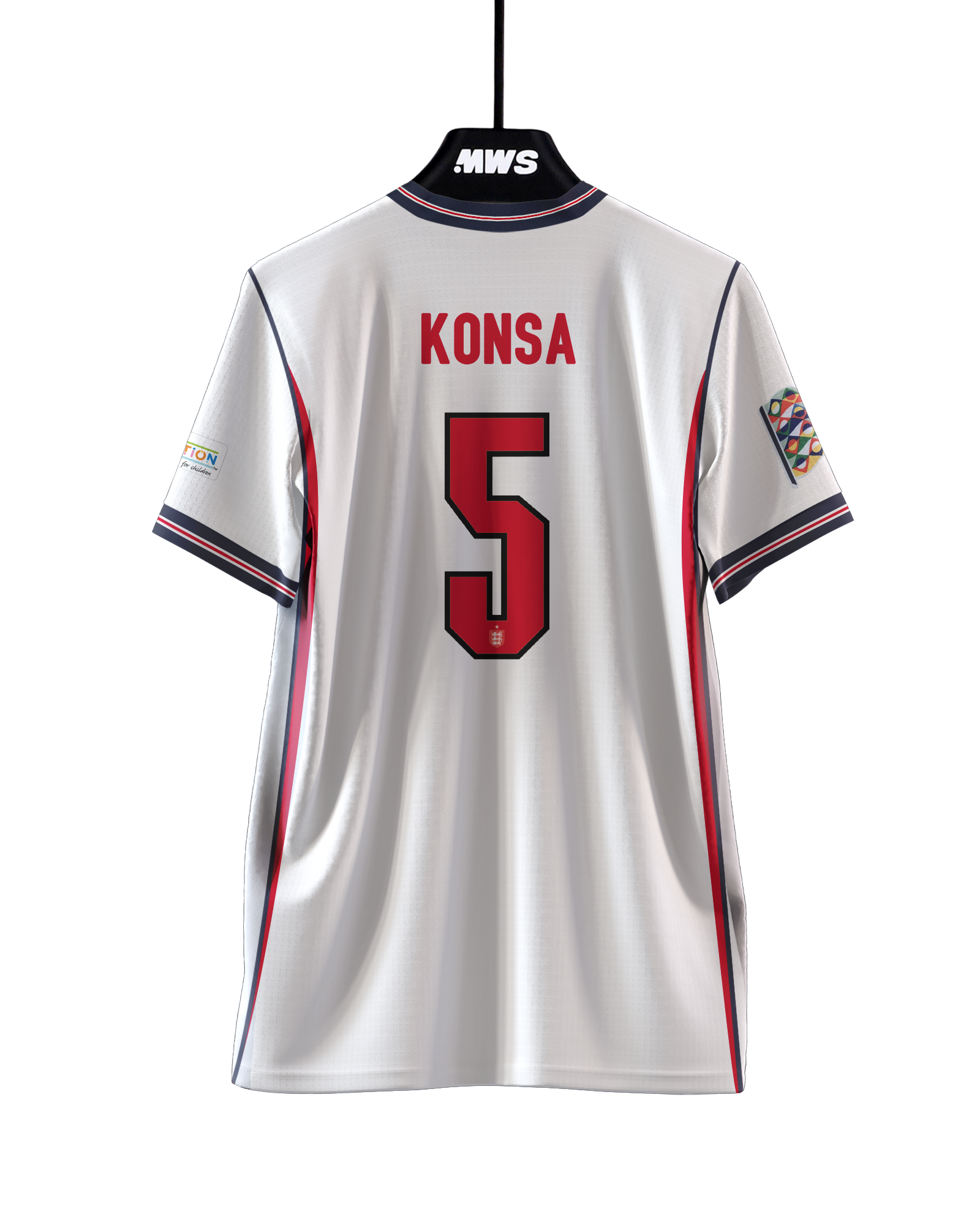 Ezri Konsa イングランド のシャツ
