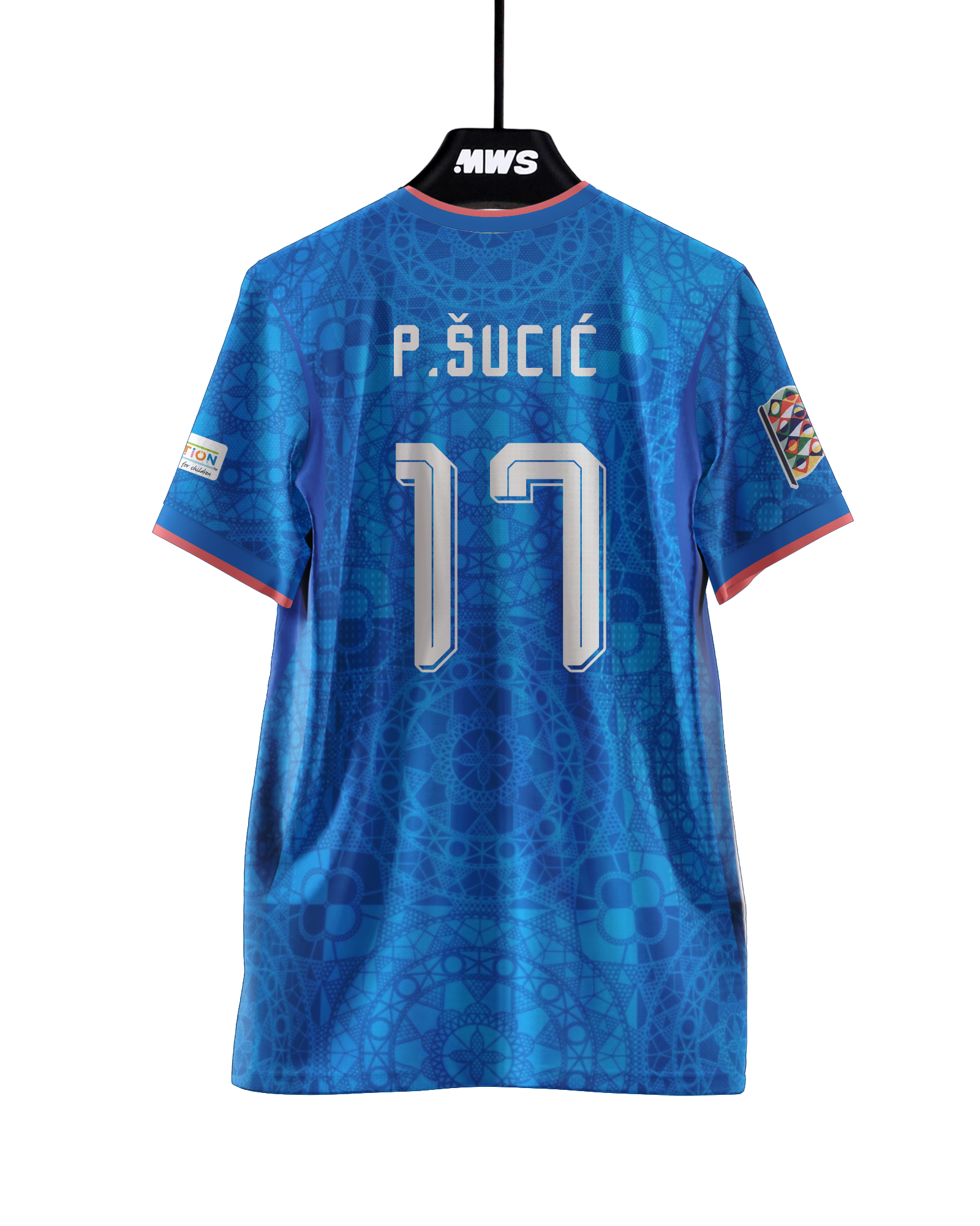 Maglia di Petar Sučić (Croazia)