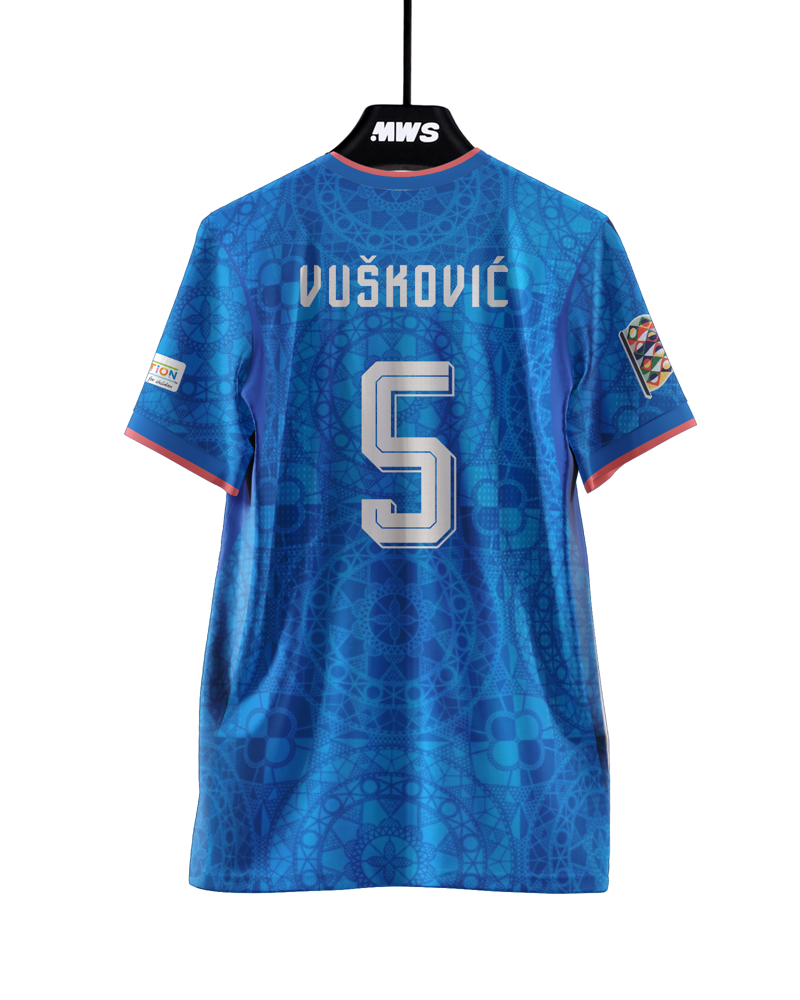 Maglia di Luka Vuskovic (Croazia)