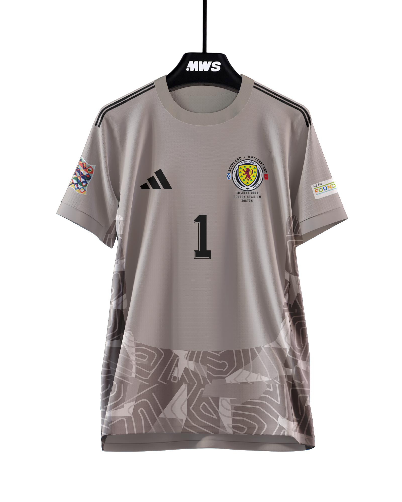 Angus Gunn Scotland jersey