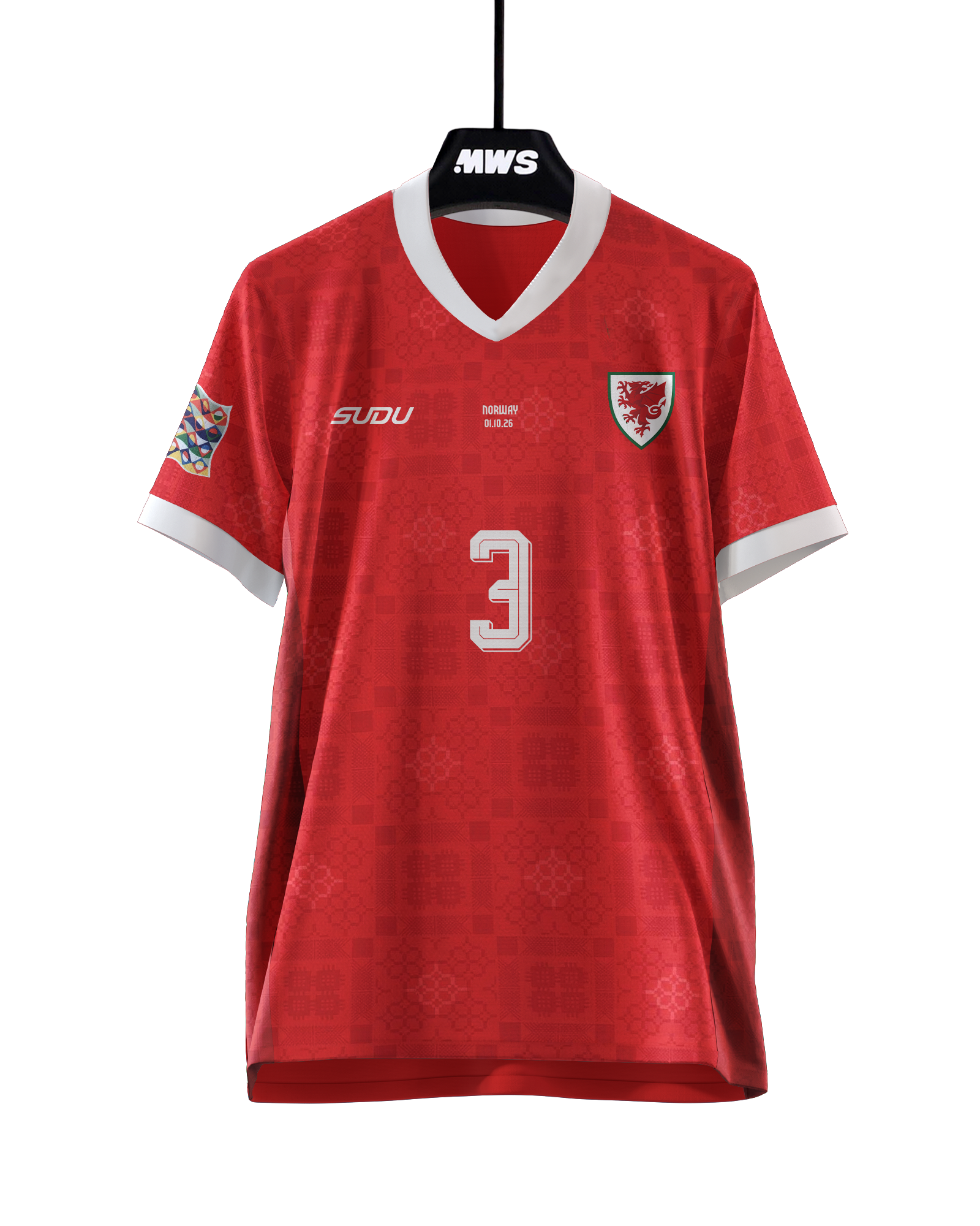 Neco Williams Wales jersey