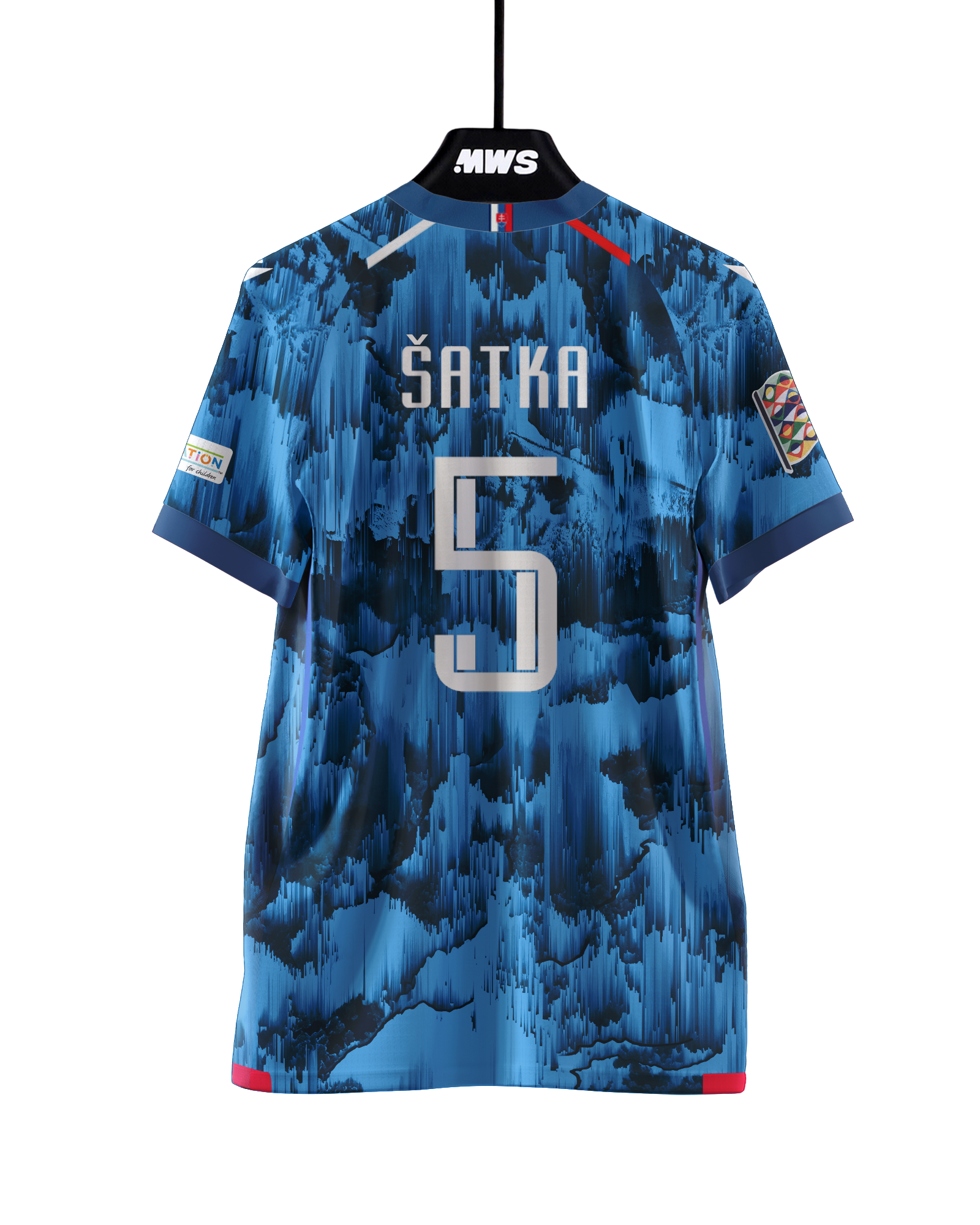 Ľubomír Šatka Slovakia jersey