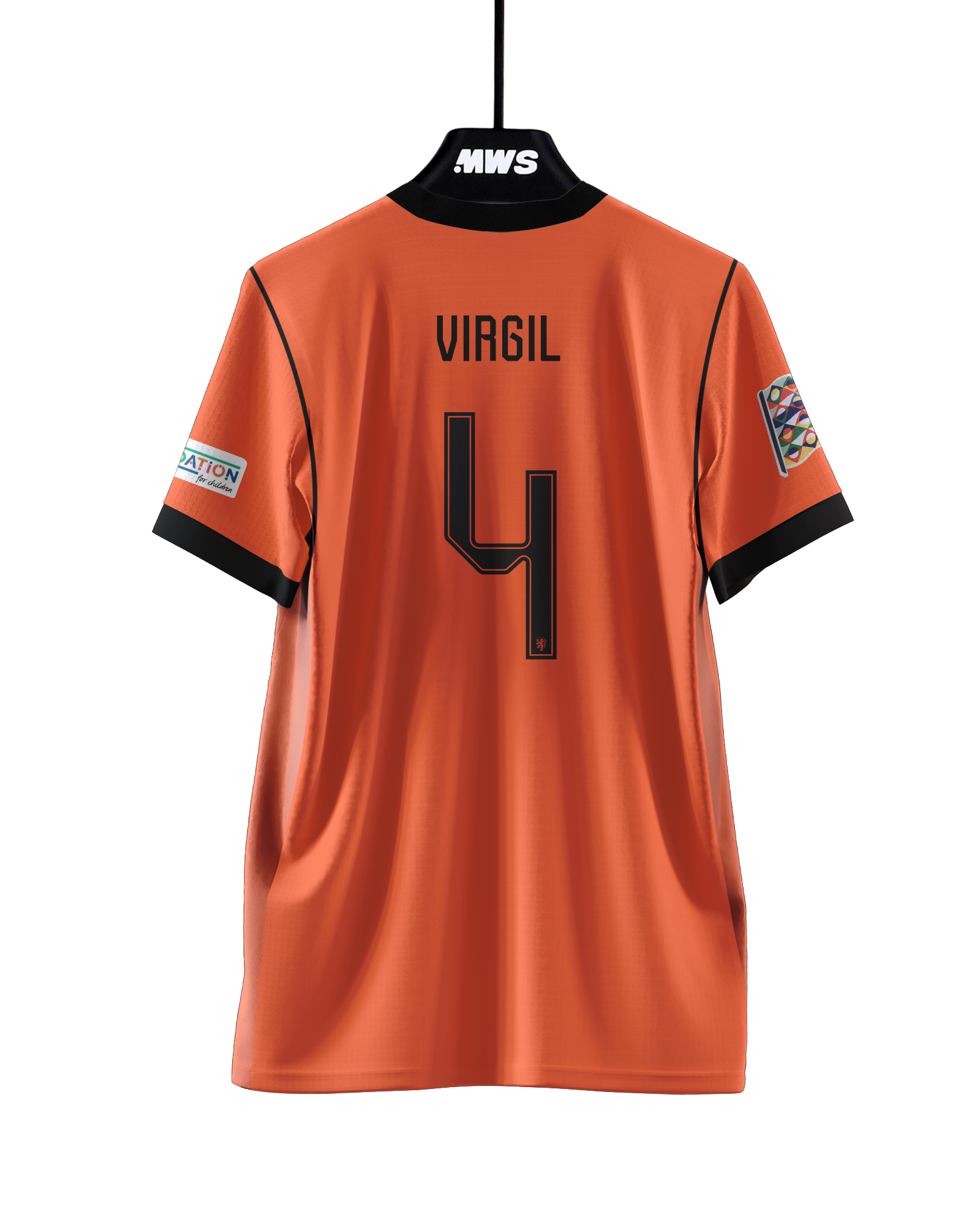 Shirt van Virgil van Dijk Nederland