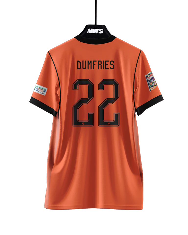 Shirt van Denzel Dumfries Netherlands