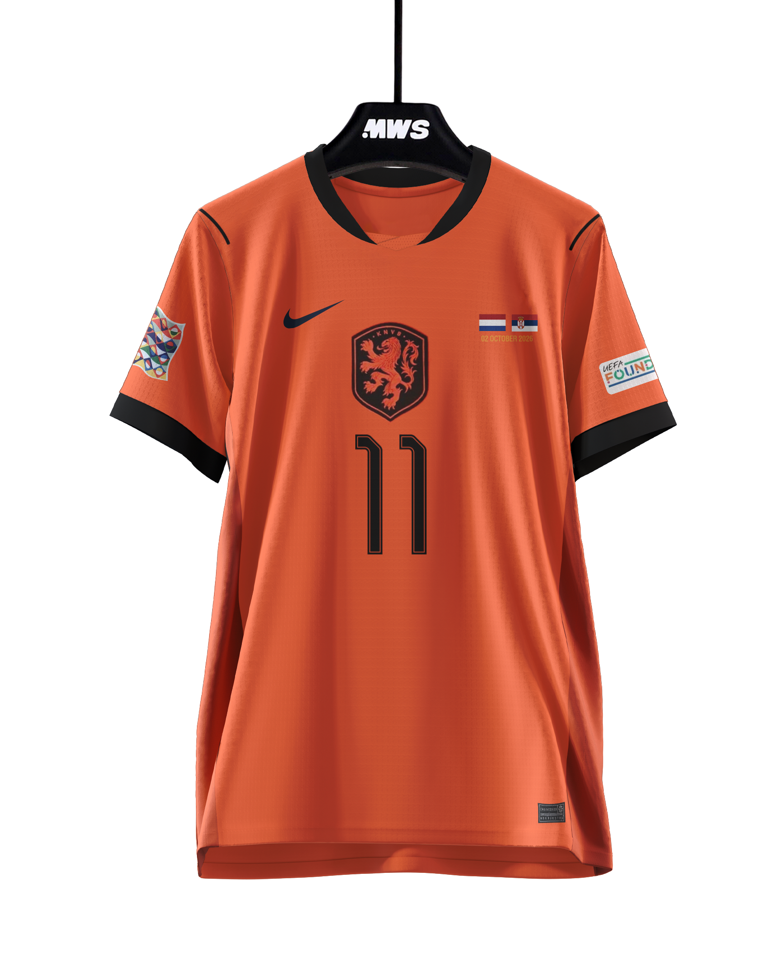 Camisola de Ruben van Bommel, Netherlands