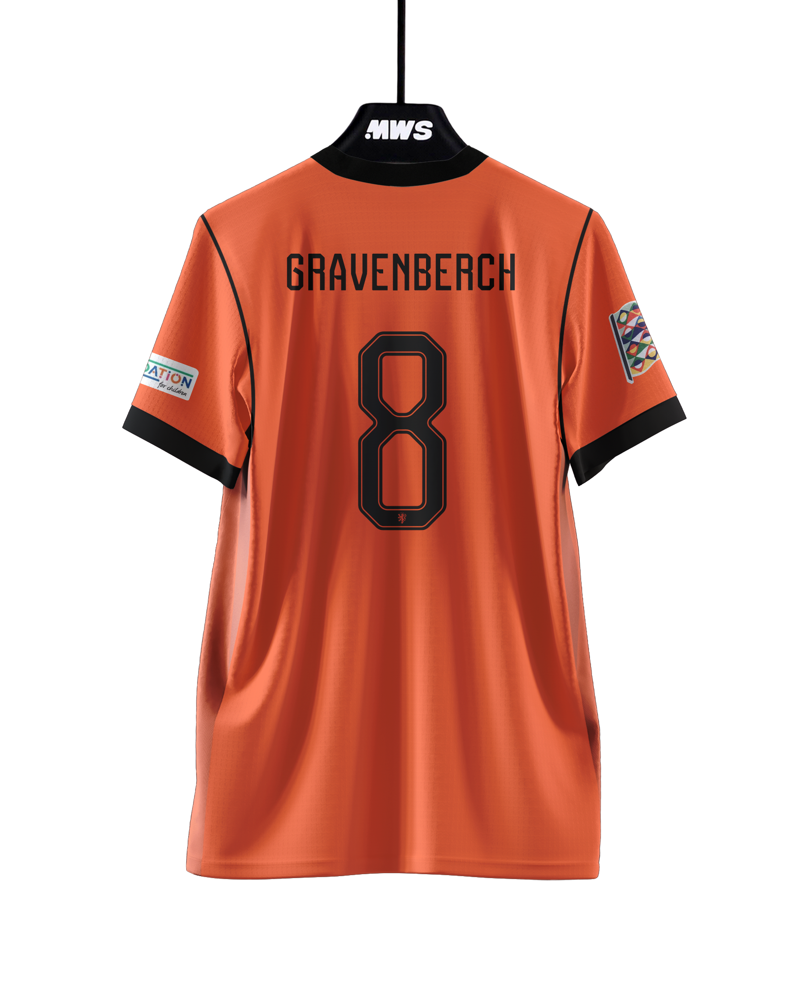 Shirt van Ryan Gravenberch Nederland