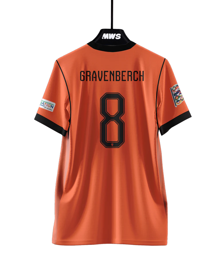 Shirt van Ryan Gravenberch Netherlands