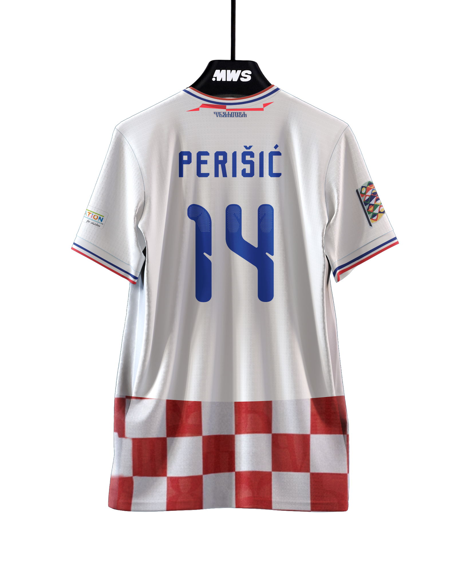 Kroatien-Trikot von Ivan Perišić