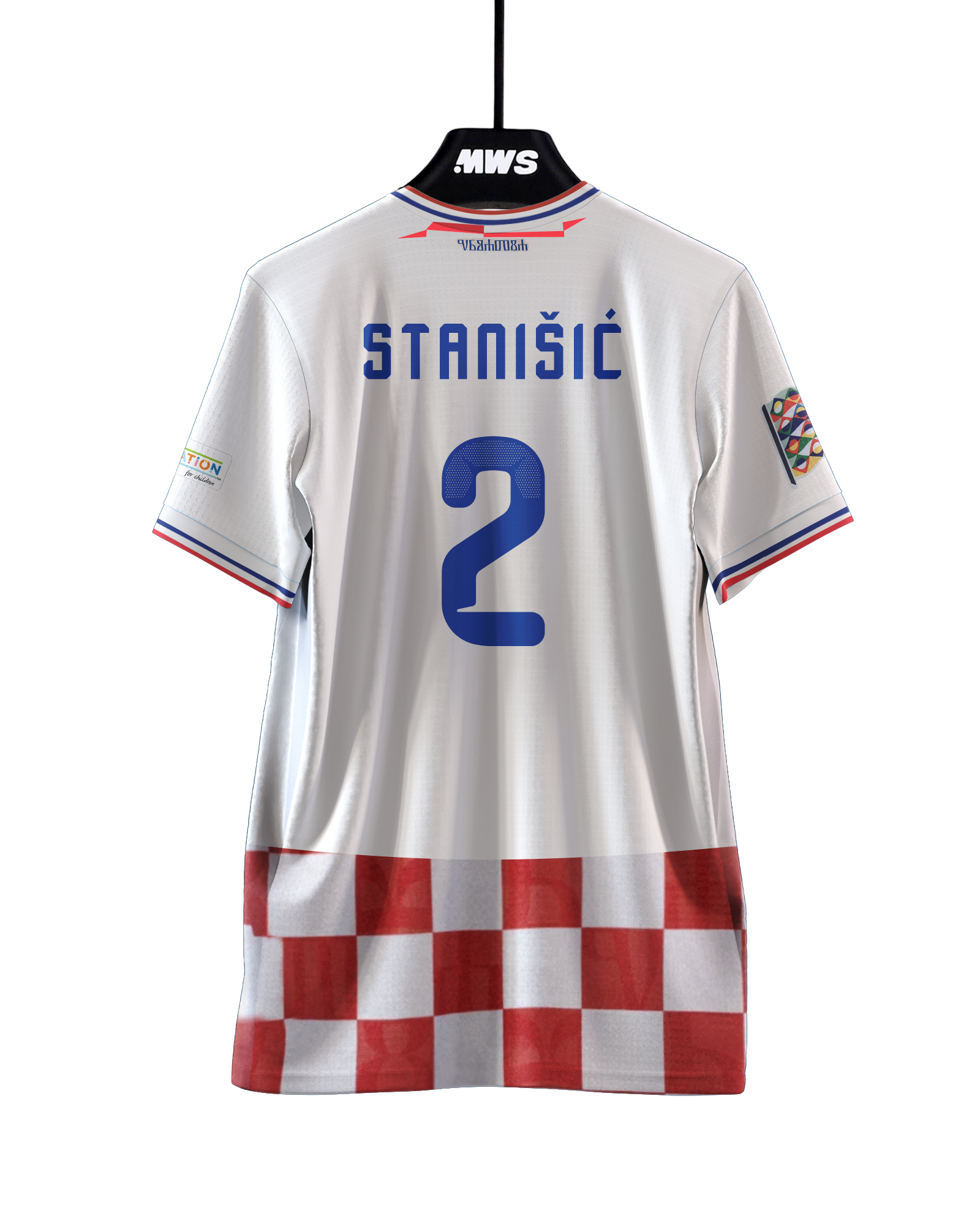 Kroatien-Trikot von Josip Stanišić