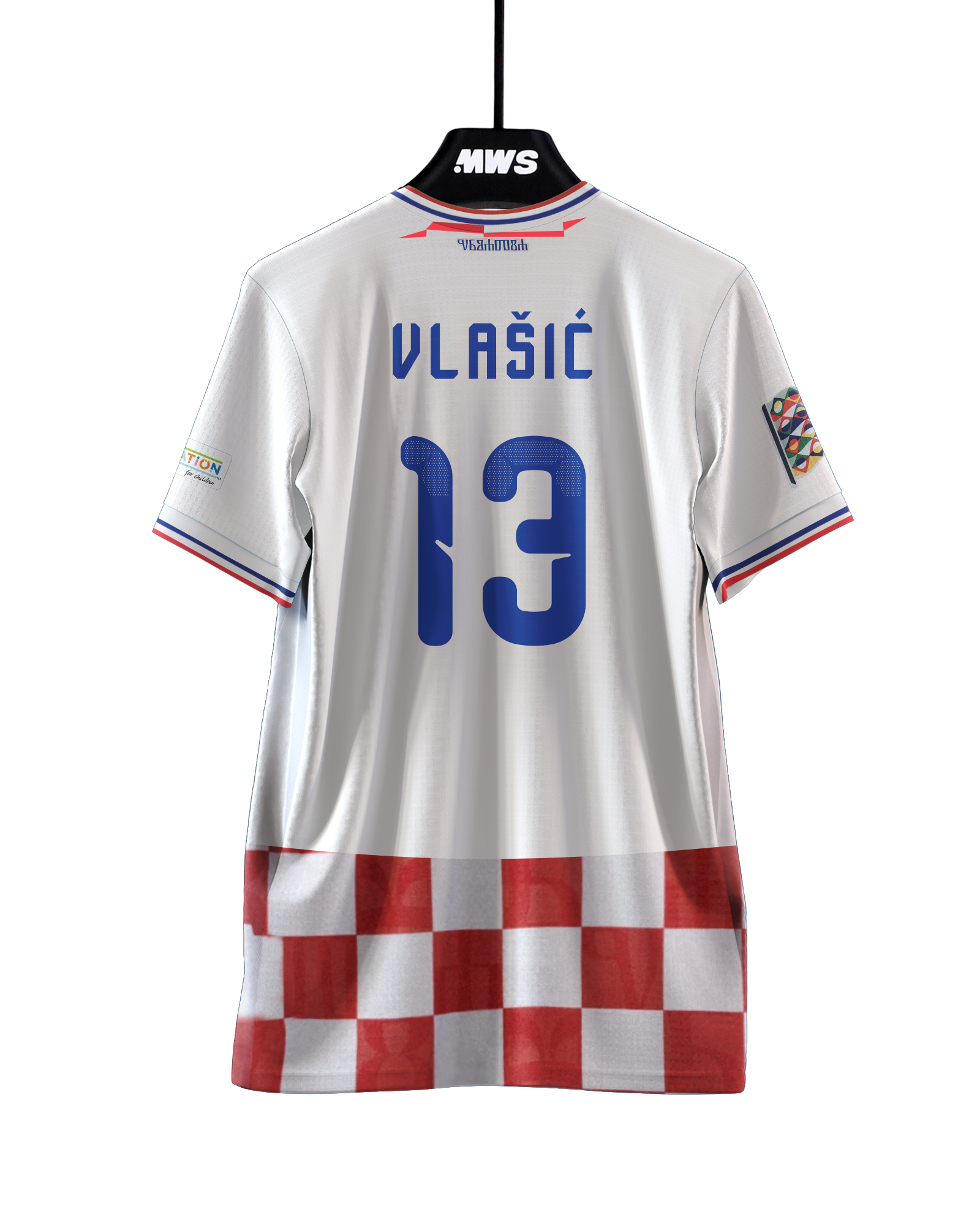 Kroatien-Trikot von Nikola Vlašić