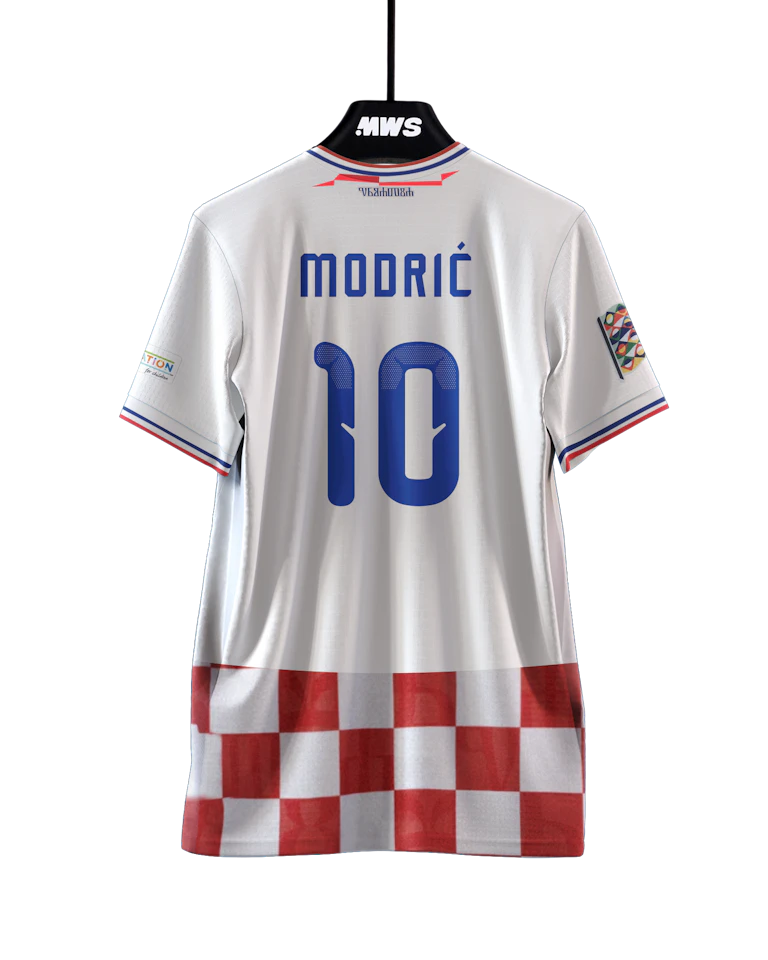 Croatia-Trikot von Luka Modrić