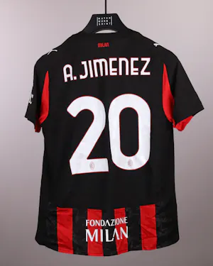 Alejandro Jiménez Sánchez AC Milan shirt