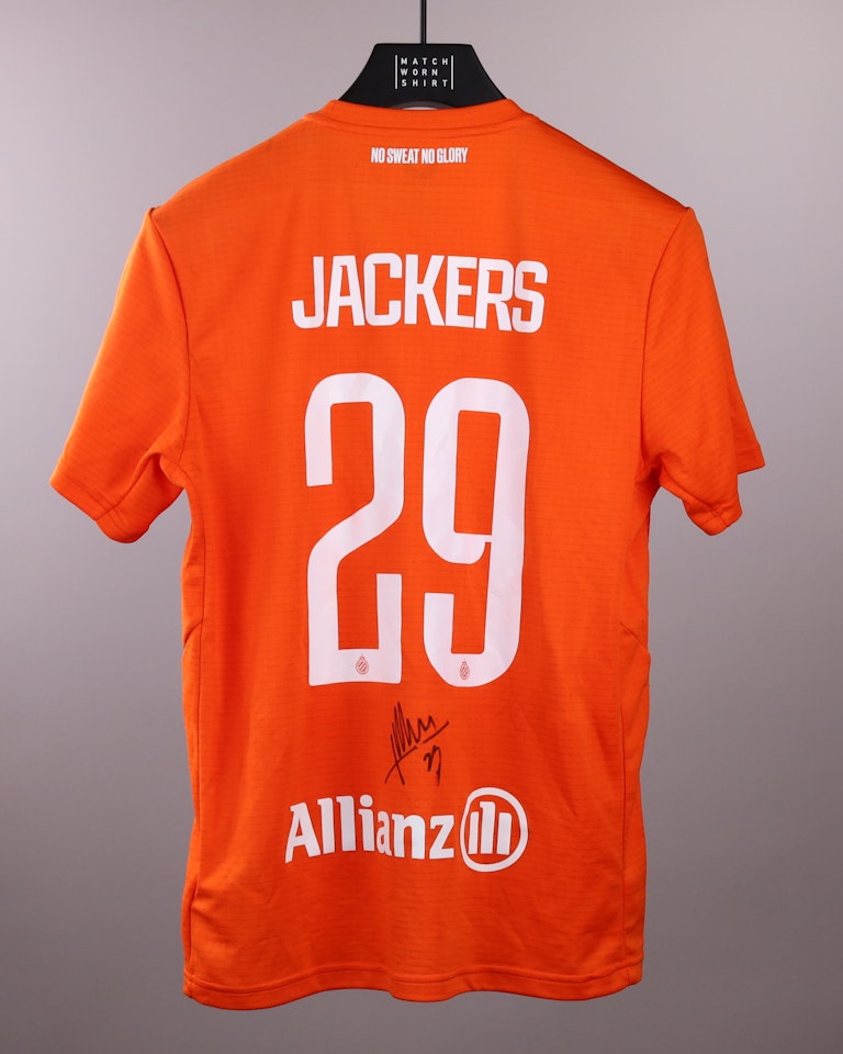 Nordin Jackers Club Brugge camisa.