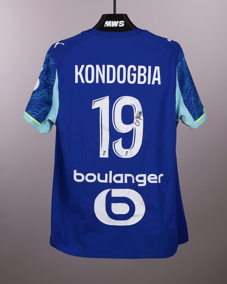 Olympique de Marseille 팀의 Geoffrey Kondogbia 셔츠