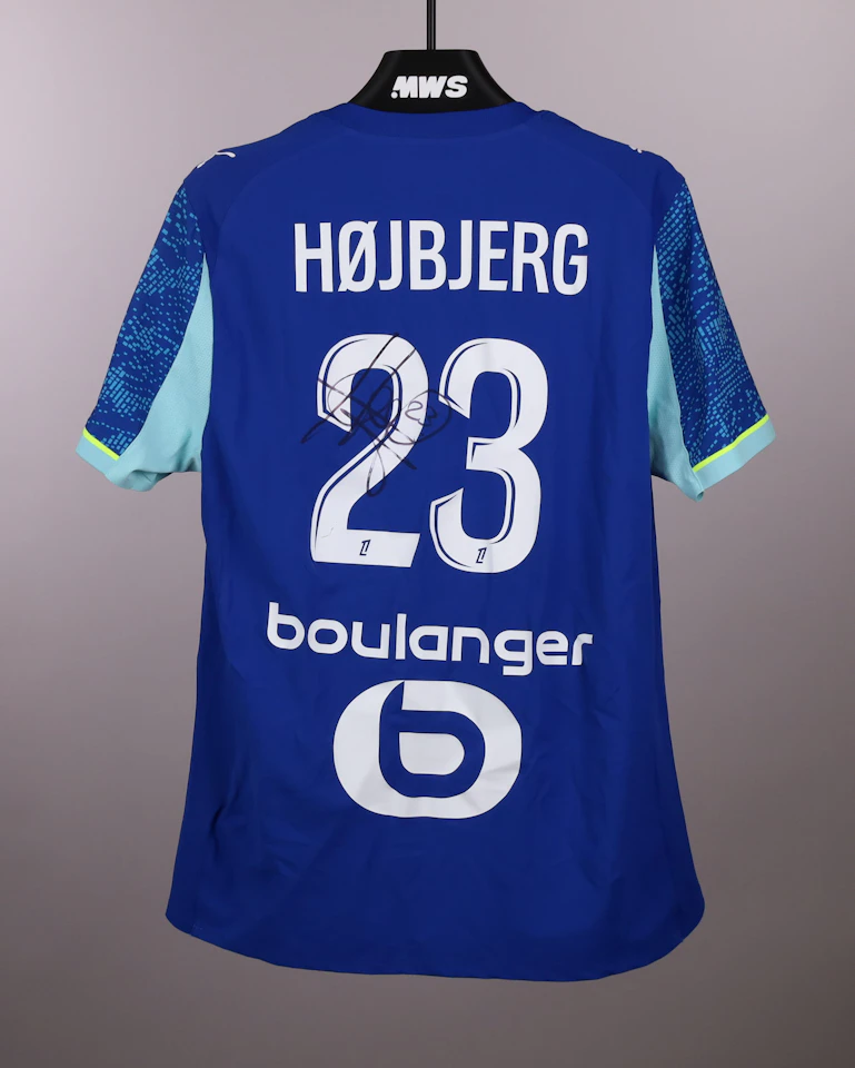 Pierre-Emile Højbjerg Olympique de Marseille shirt