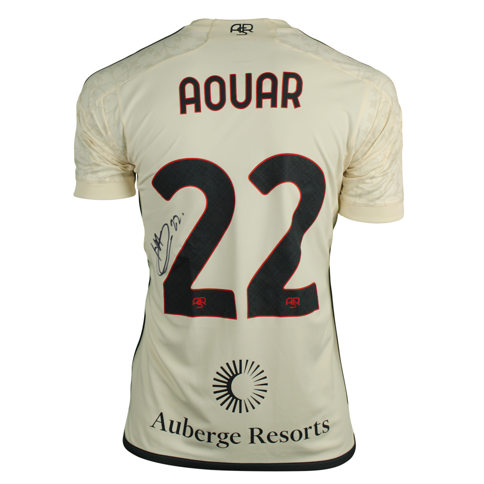 Houssem Aouar AS Roma shirt
