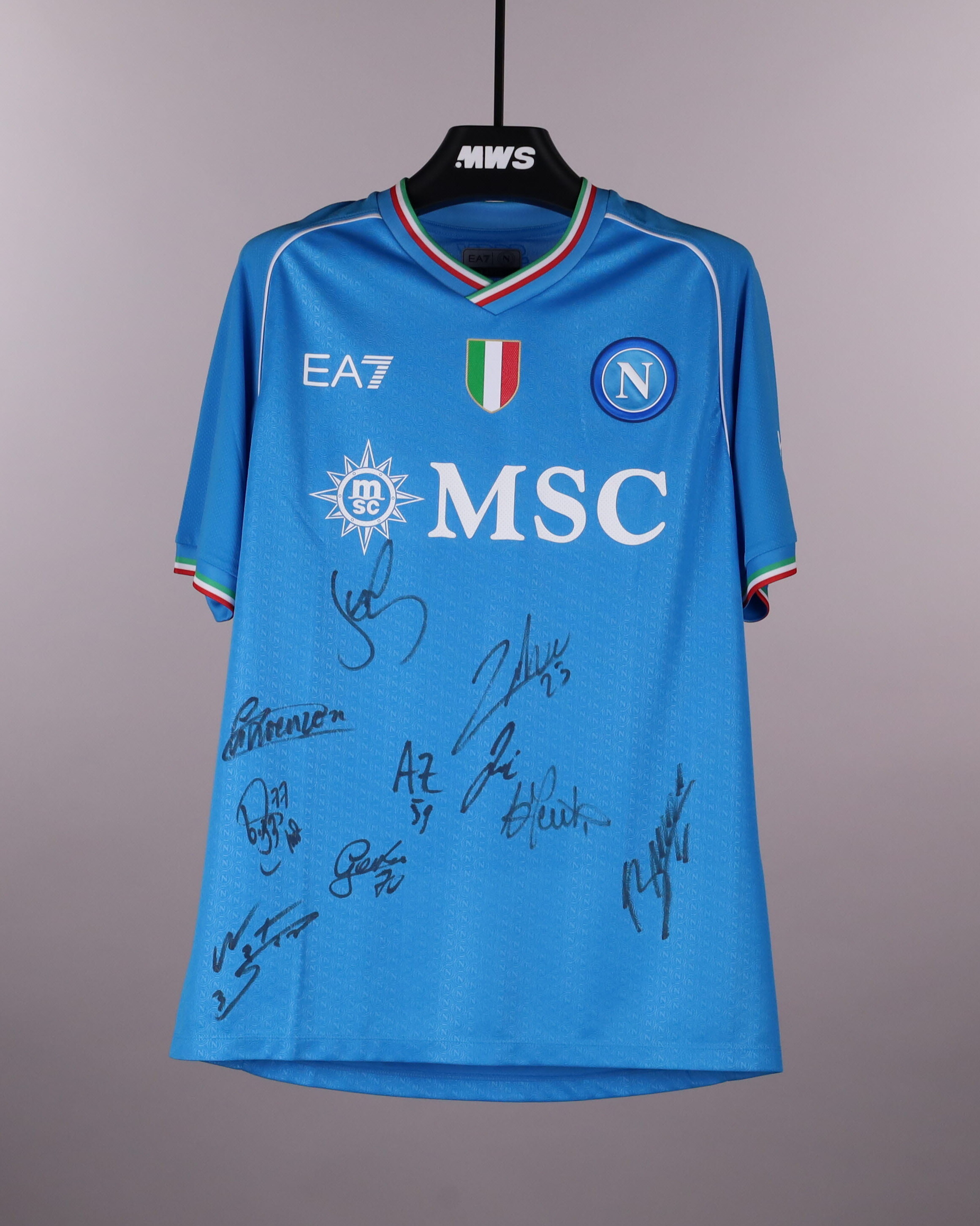 Squad Signed Shirt | SSC Napoli | MatchWornShirt