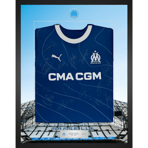 Limited Edition Framed Squad Signed Shirt | Olympique de Marseille