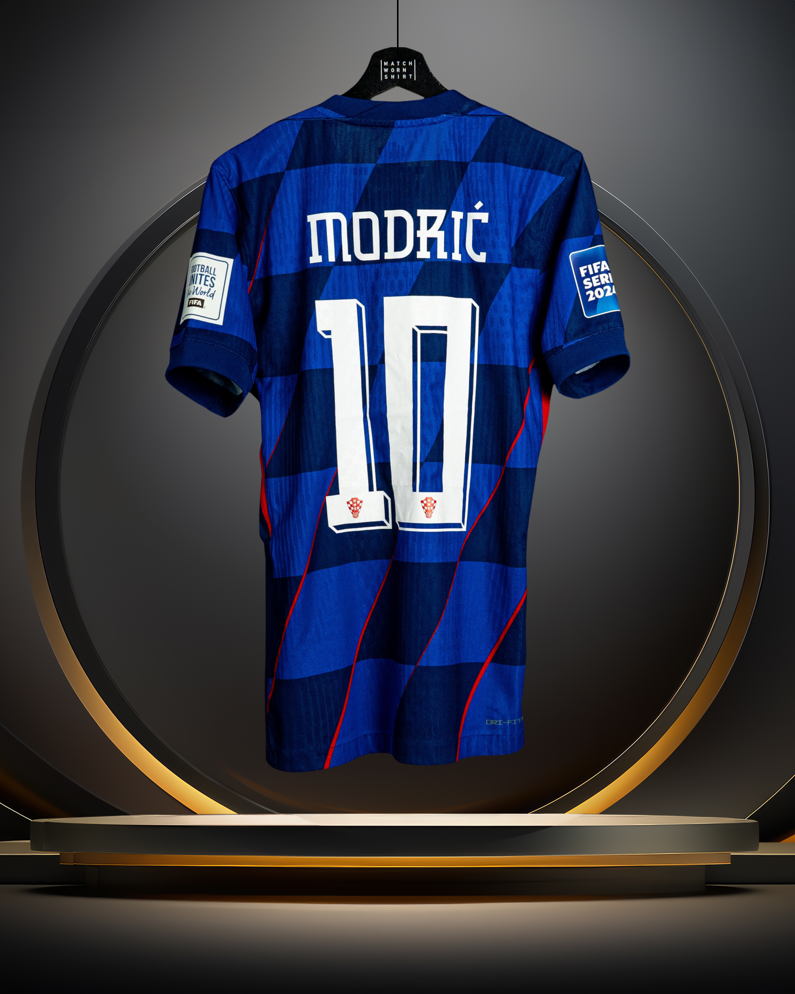 Luka Modrić | Croatia | Tunisia - Croatia | MatchWornShirt