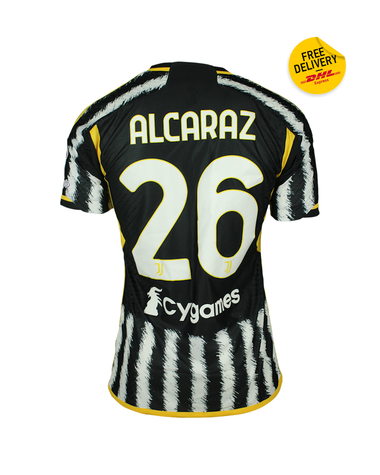C. Alcaraz Juventus FC shirt