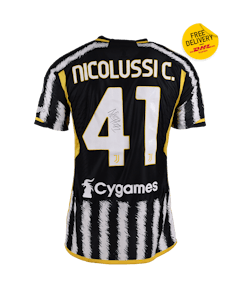 Hans Nicolussi Caviglia Juventus FC jersey