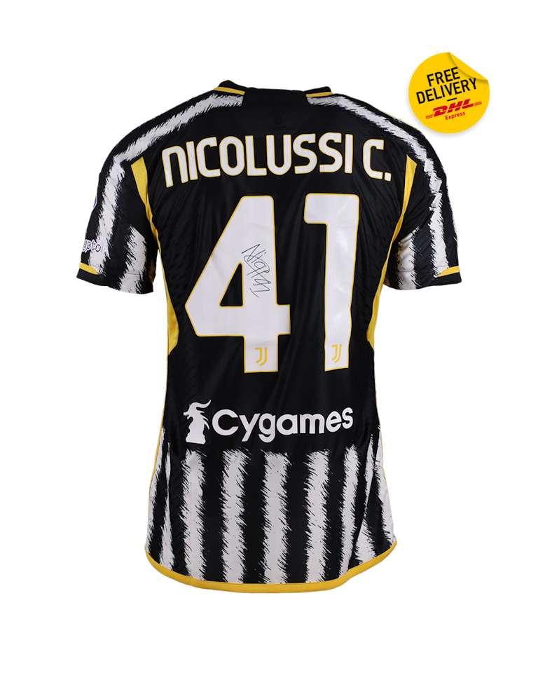 Hans Nicolussi Caviglia Juventus FC jersey