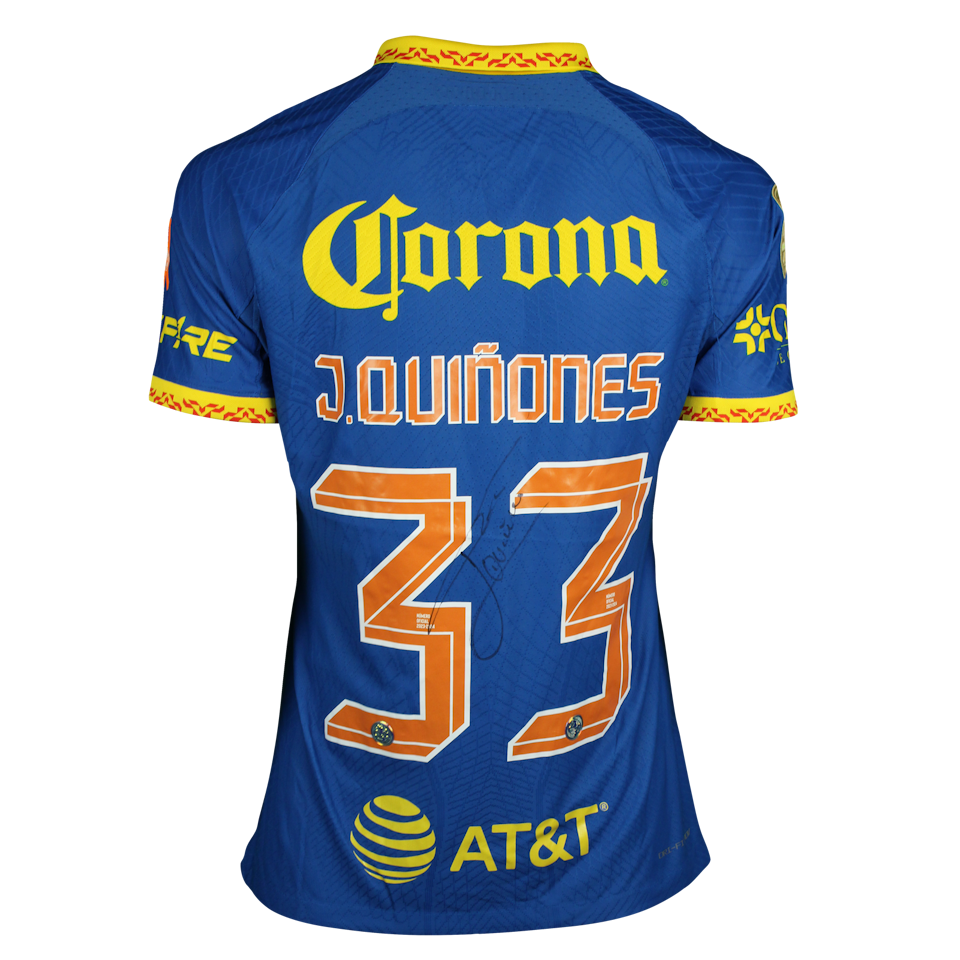 Julián Andrés Quiñones Quiñones Club América camisa.