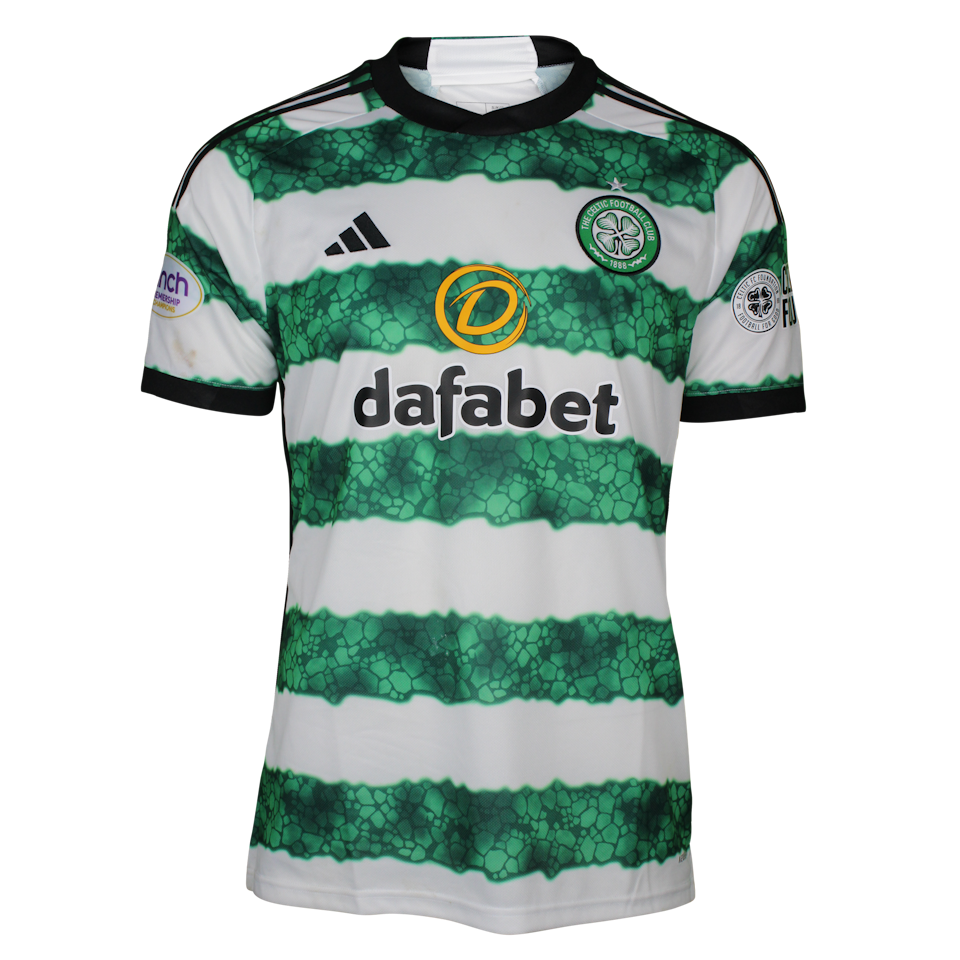 Liam Scales Celtic shirt