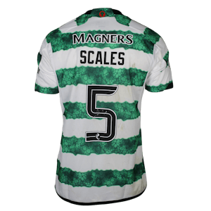 Liam Scales Celtic shirt