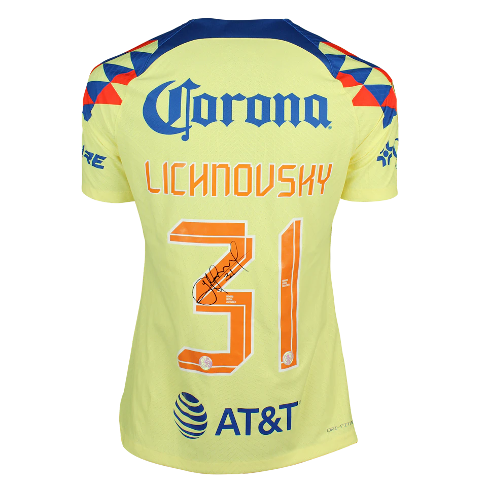 来自Club América的Igor Lichnovsky球衣