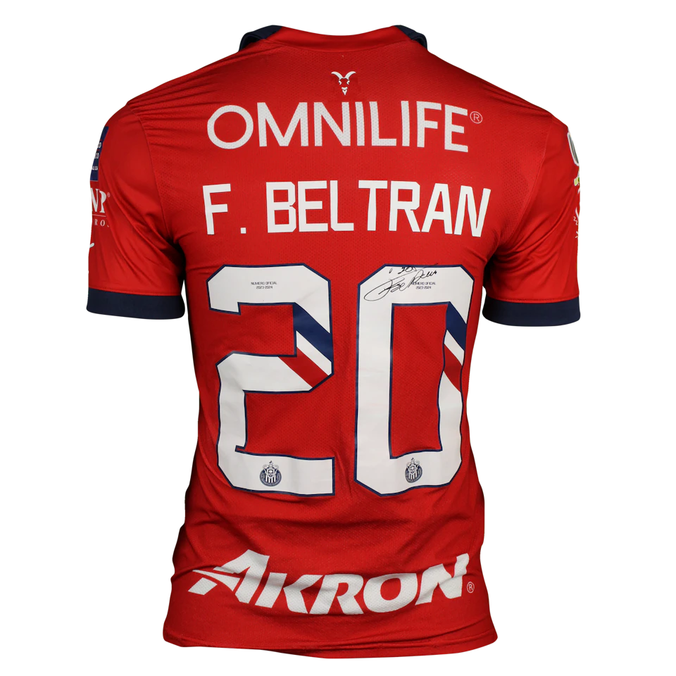 Chivas Guadalajara 팀의 Fernando Beltrán 셔츠