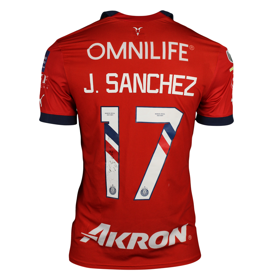 Jesús Sánchez García Chivas Guadalajara jersey