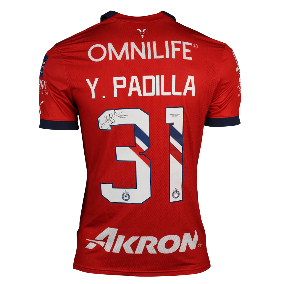 Jonathan Yael Padilla Sandoval Chivas Guadalajara jersey