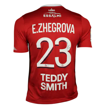 来自LOSC Lille的Edon Zhegrova球衣