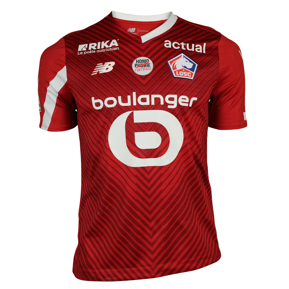 来自LOSC Lille的Edon Zhegrova球衣