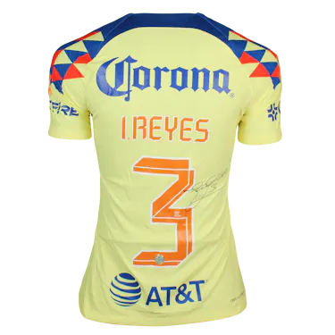 来自Club América的Israel Reyes Romero球衣