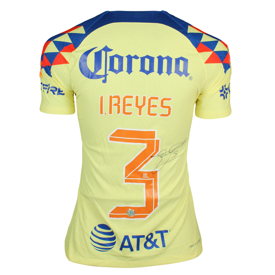 来自Club América的Israel Reyes Romero球衣