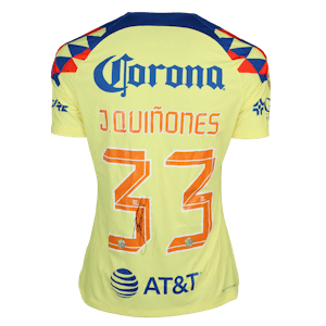 Julián Andrés Quiñones Quiñones Club América shirt